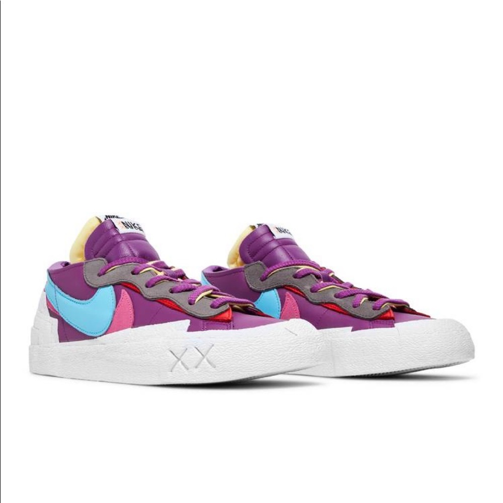 Nike x KAWS x Sacai Blazer Low "Purple Dusk" DM7901-500 NEW